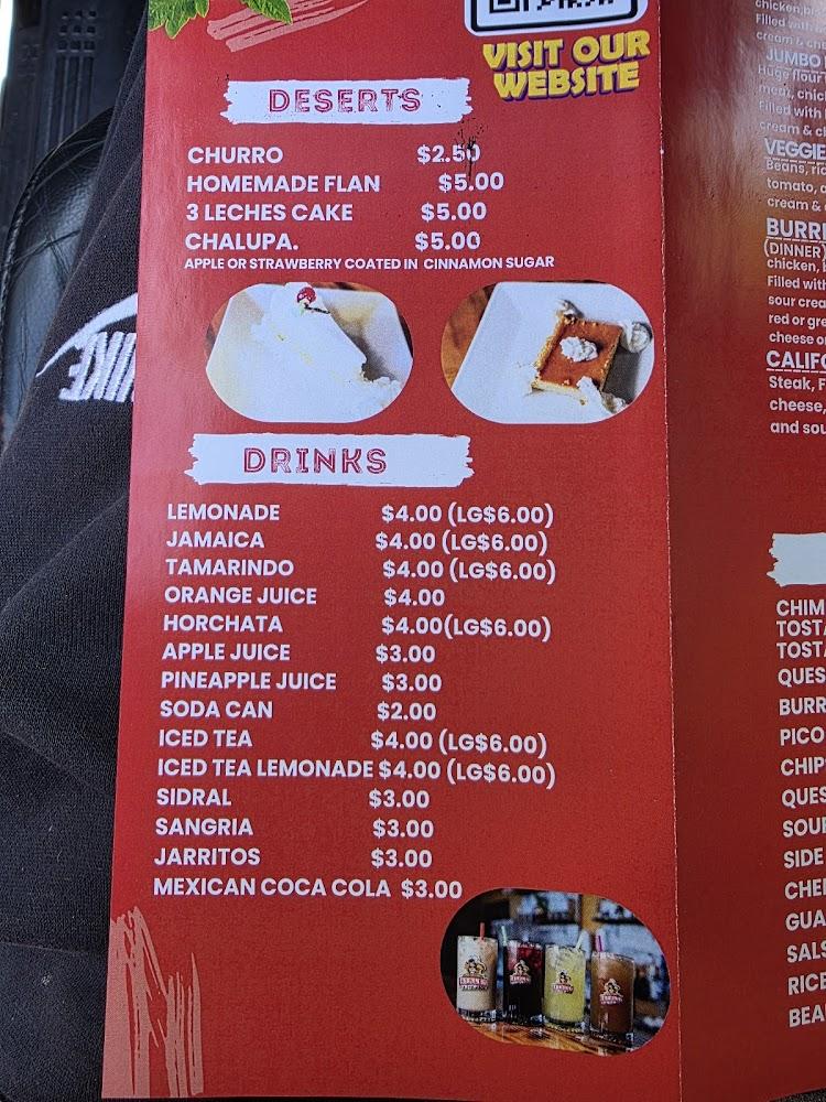 Taqueria Y Chimichangas Ashley's - Cudahy Menu image 4